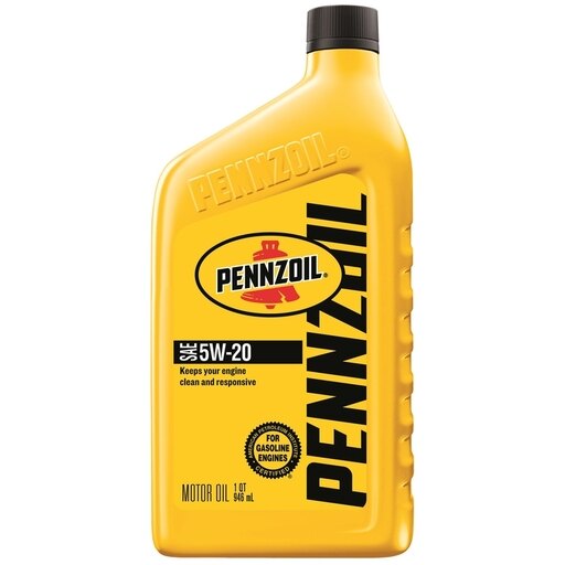 Pennzoil Conventional Motor Oil 5W-20 Motor Oil, 1 Qt. 550035002 Pack of 6 - All