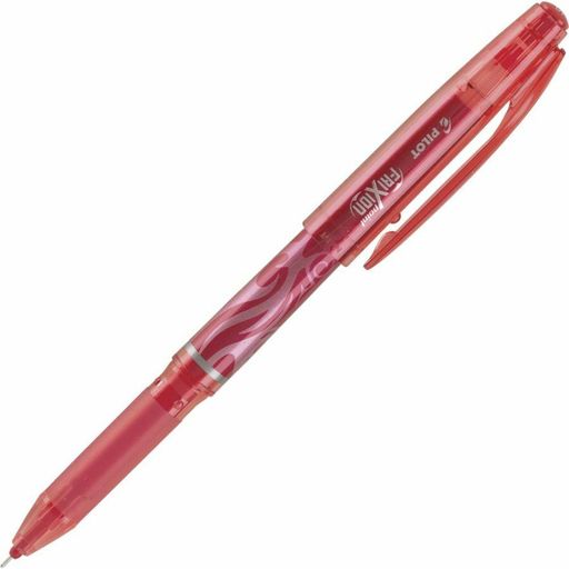 Pilot FriXion Erasable Gel Pen, Extra Fine Point, 0.5 Mm, Red Ink