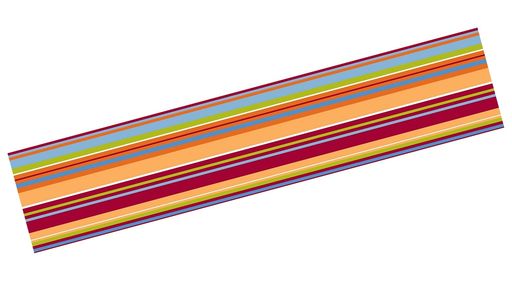 Brewster WPS90253 Wall Pops Ribbon Candy Red Stripe, Single Strip
