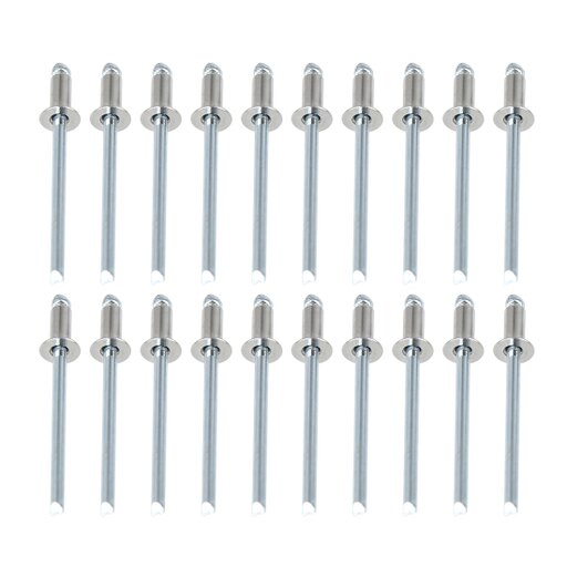 20pcs 3.2mm X 7mm 304 Stainless Steel Blind Pop Rivets Hand Tools for Car