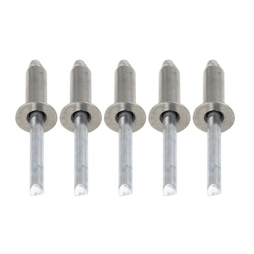 5pcs 6.4mm X 20mm 304 Stainless Steel Blind Pop Rivets Hand Tools for Car