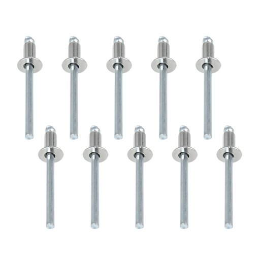 10pcs 4.8mm X 10mm 304 Stainless Steel Blind Pop Rivets Hand Tools for Car