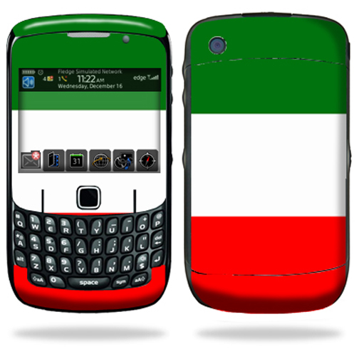 Skin Decal Wrap Compatible with Blackberry Curve 8500 8520 8530 Italian Flag