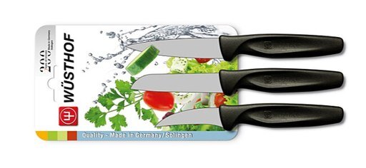 Wsthof Paring Knife Set 3 Pcs. Black (9332)