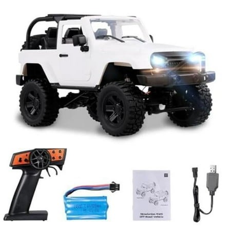 Tek NT82333 GoolRC F2 1-14 Scale 2.4GHz 4WD All Terrains Off Road 30 Km per Hour High Speed Racing Remote Control RC Car with LED Light for Kids & Adu