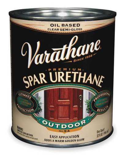 RUST-OLEUM 9332 Spar Urethane, Clear, Satin,1 Gal.