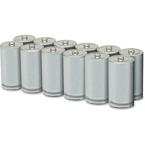 SKILCRAFT D Alkaline Batteries, 12/PK (NSN8357210)