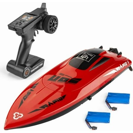 30+KM/H High Speed RC Boats for Lakes  Rivers and Pools  2.4GHz Remote Control