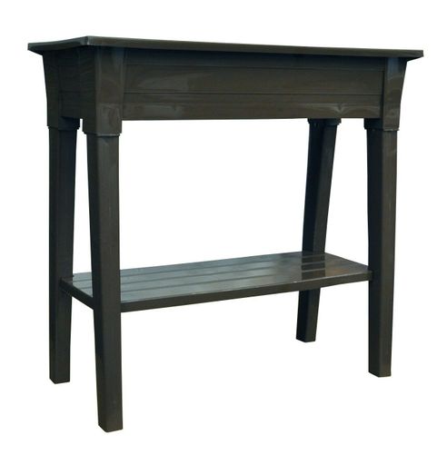 Adams 9303-60-3700 Deluxe 36 in. Garden Planter-Earth Brown