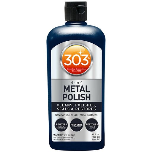 303 30390case 4-in-1 Metal Polish 12 Fl Oz *case of 6*