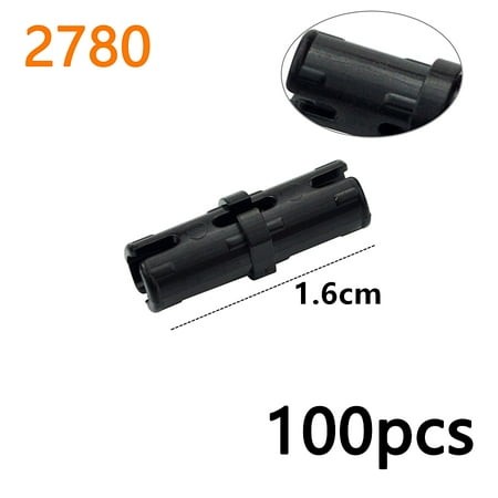 MOC Bolt Pin with Friction Peg Cross Axle Technical Building Blocks DIY Connector Bricks Compatible 2780 3673 77765 32556 32054