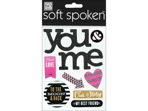 Me My Big Ideas Mamss.1507 Mamss 1507 Mambi Sticker Soft Spoken True Love Y.