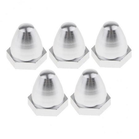 Guohui 6x2212 2312 2213 Motor Propeller Cap Nut M6 Adapter  Pack of 5 White
