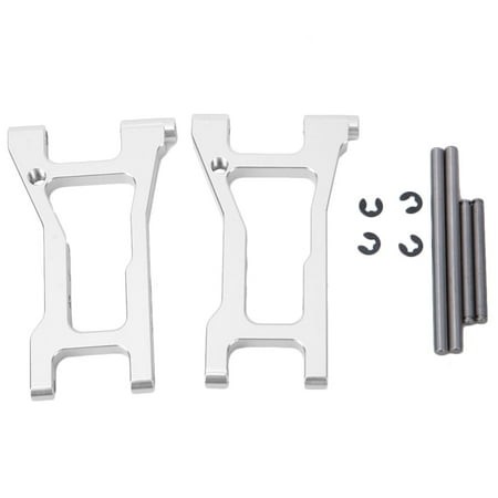 RC Car Suspension Arm  Rear Lower Suspension Arm Accessory Replacement Fit for HPI RS4 Sport 3 1/10 RC Car Upgrade RC Model Part Accessory Silver 1136