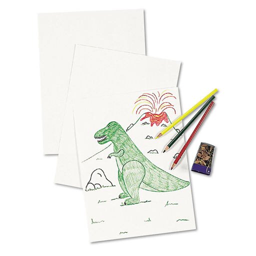 Pacon White Drawing Paper 47 Lbs. 12 X 18 Pure White 500 Sheets/Ream 4742