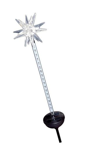Solaration 1021 Solar Sparkling Star MOTION Light Garden Stake with 18 LEDs C.