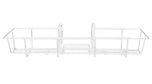Flower Box Holder Adjustable Expandable White Patent Pending Technology Outdoor