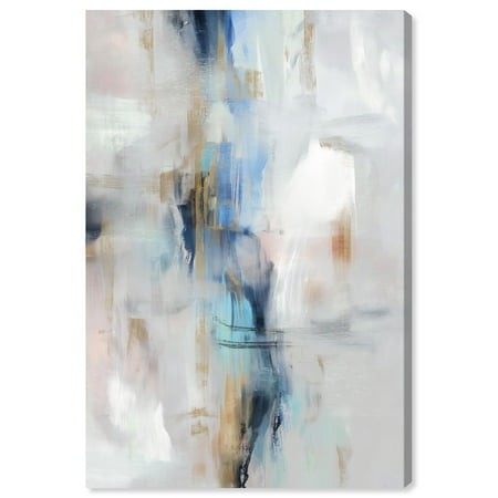 Ocean Spray II Canvas Green Abstract Art by Art Remedy  Gallery Wrapped  10 X 15