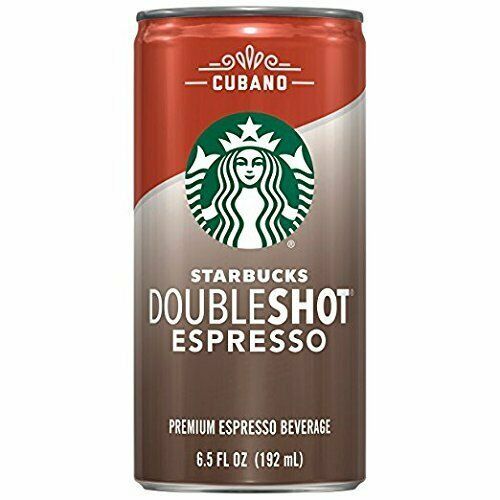 Starbucks Doubleshot Espresso Cubano 12 Count 6.5 Fl Oz Cans