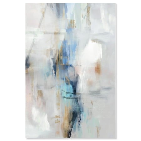 Ocean Spray II Acrylic Green Abstract Art by Art Remedy  Ready to Hang  10 X 15