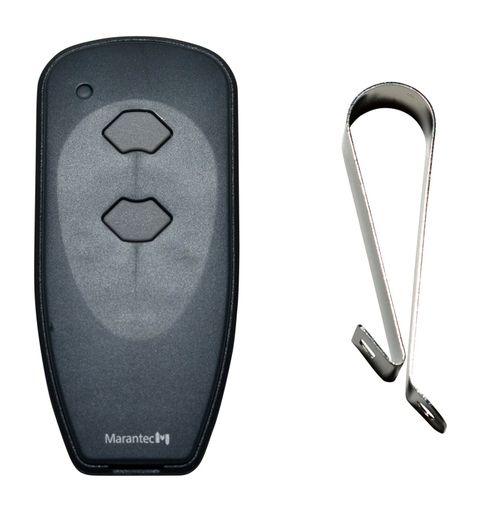 Marantec M3-2312 (315 MHz) 2-button Garage Door Opener Remote Gray
