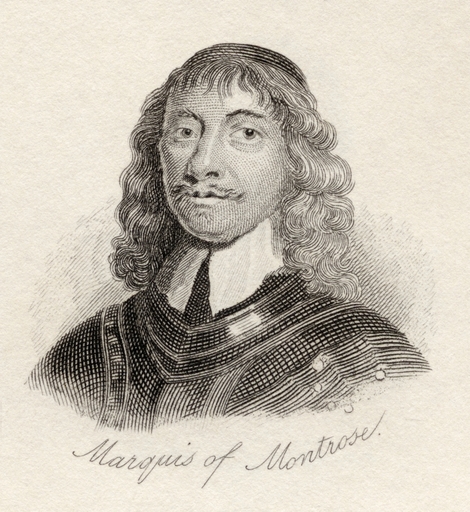 James Graham 1St Marquess and 5Th Earl of Montrose 1612 to 1650 Scottish Nobleman and Soldier from the Book Crabbs Historical Dictionary Published 182