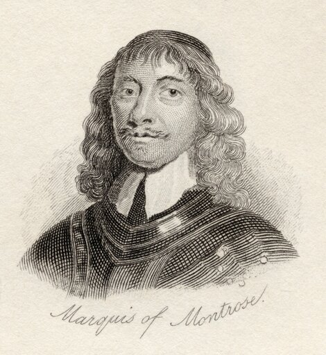 James Graham 1St Marquess and 5Th Earl of Montrose 1612 to 1650 Scottish Nobleman and Soldier from the Book Crabbs Historical Dictionary Published 182
