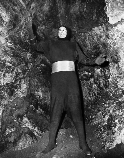 Killers from Space 1953 Njohn Merrick as Deneb from the Planet Astron Delta Film Still 1953 Stretched Canvas - (24 X 36)