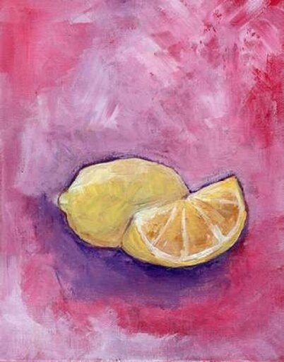 Sour Lemons Stretched Canvas - Anne Seay (24 X 30)