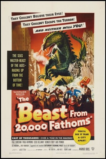The Beast from 20000 Fathoms 1953 Movie Poster Masterprint (24 X 36)