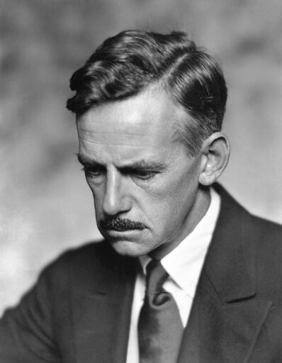 Eugene ONeill (1888-1953) Namerican Playwright Photographed in 1927 Stretched Canvas - (24 X 36)
