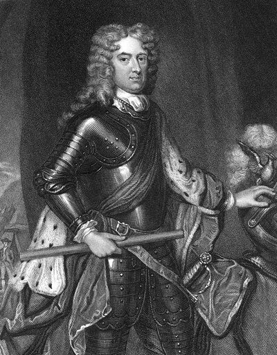 John Churchill (1650-1722) N1St Duke of Marlborough English Military Commander Steel Engraving English 1836 After Sir Godfrey Kneller Poster Print by