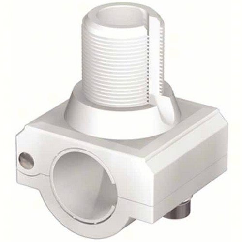 Shakespeare 4722 Nylon Fixed Rail Mount (ARM-P)?22/25mm?for GPS Antenna?White
