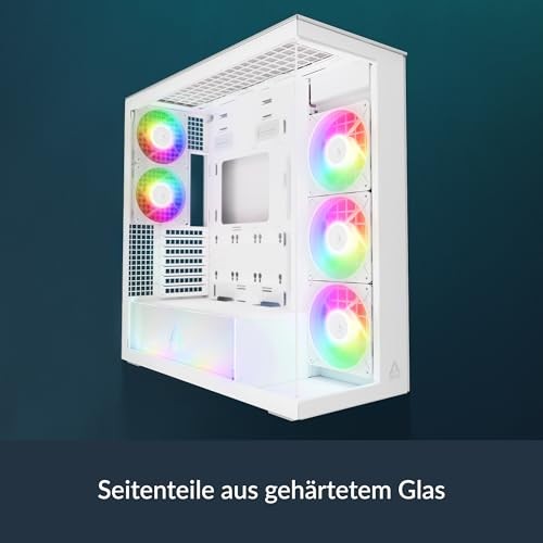 ARCTIC Xtender VG (White) Premium E-ATX PC Case with Vertical GPU Mounting thumbnail