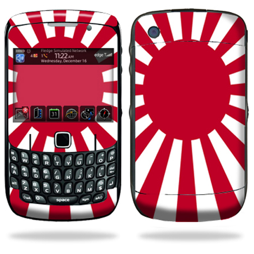 Skin Decal Wrap Compatible with Blackberry Curve 8500 8520 8530 Rising Sun