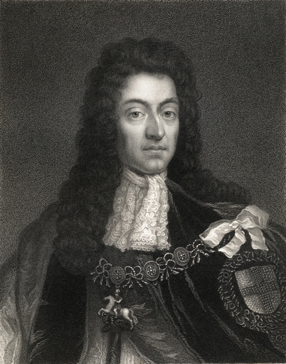 William Iii King of England Scotland and Ireland 1650-1702 Aka William of Orange from the Book Gallery of Portraits Published London 1833 Stretched Ca