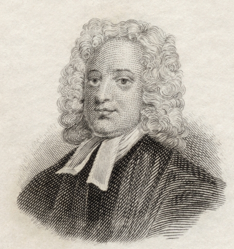 Thomas Parnell 1679 to 1718 Irish Poet and Clergyman from Crabbs Historical Dictionary Published 1825 Stretched Canvas - Ken Welsh Design Pics (14 X 1