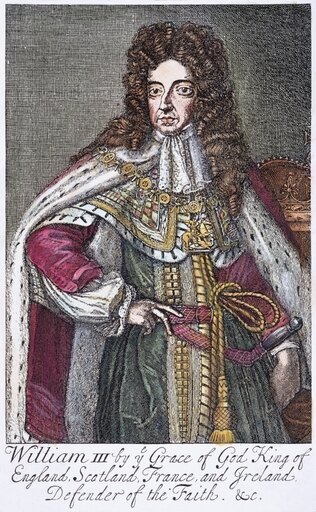 William Iii of England Nwilliam Iii (1650-1702) Steel Engraving English 19Th Century Poster Print by (24 X 36)