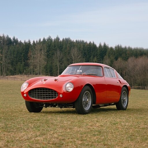 1953 Ferrari 250 Mille Miglia Pininfarina 2-seat Berlinetta 30 Litre V12 SOHC Engine Developing 240bhp Country of Origin Italy Stretched Canvas - Pano