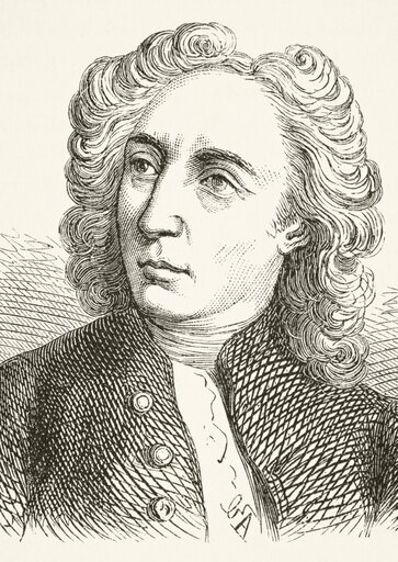 Alexander Pope 1688 to 1744 English Poet and Satirist from the National and Domestic History of England by William Aubrey Published London Circa 1890