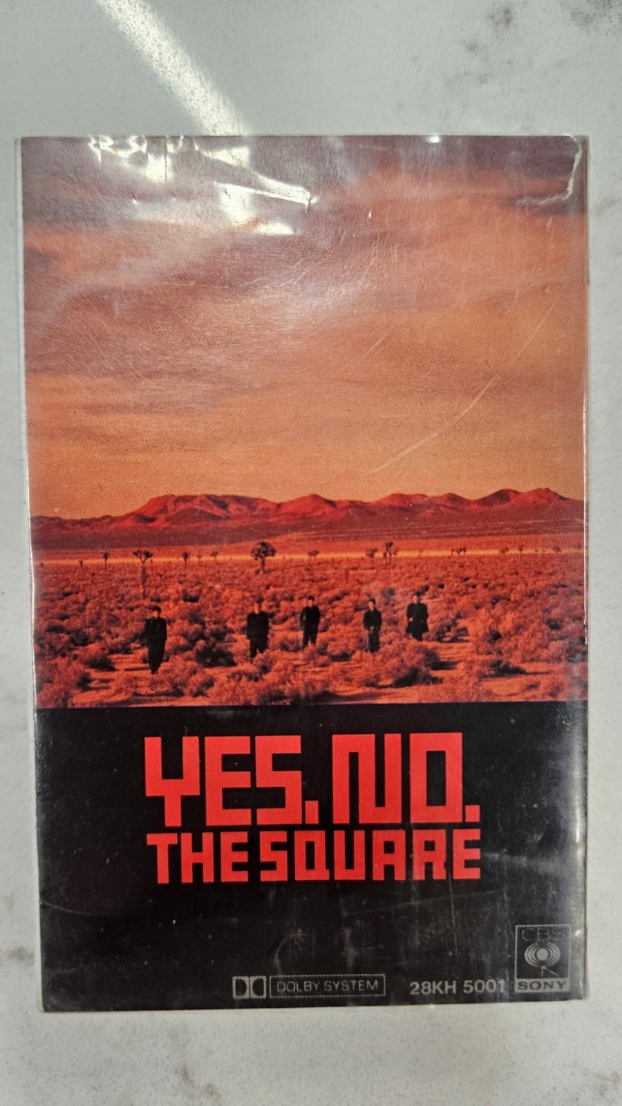 T-Square - YES, NO (1988) - Japanese Jazz Fusion Cassette Tape - US SELLER