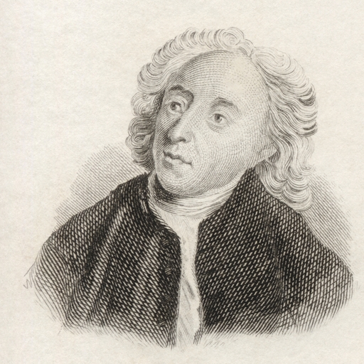 Alexander Pope 1688 to 1744 English Satirical Poet from Crabbs Historical Dictionary Published 1825 Stretched Canvas - Ken Welsh Design Pics (14 X 14)