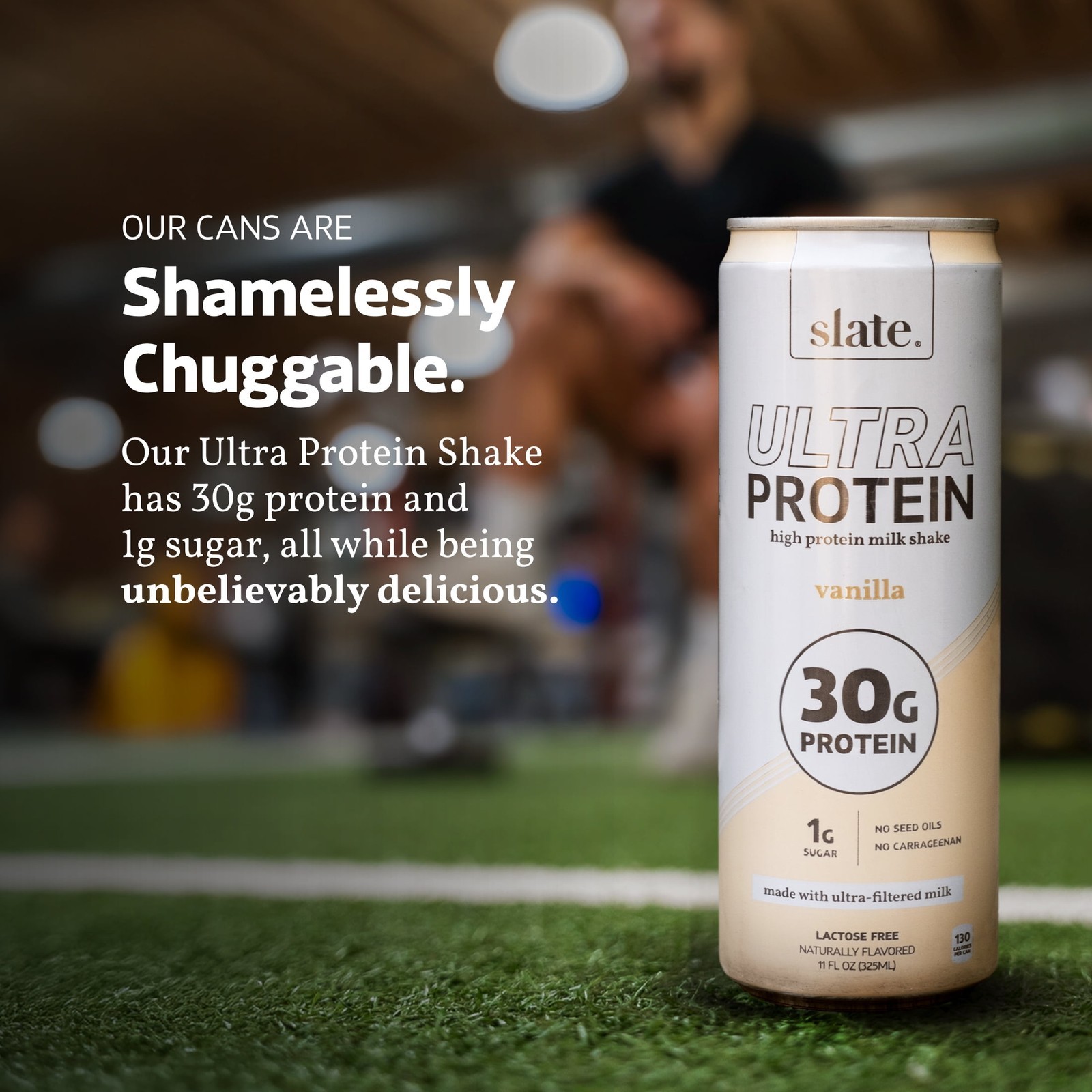 Slate Milk Vanilla Ultra 30g Protein Shake - 11 Fl Oz Can thumbnail