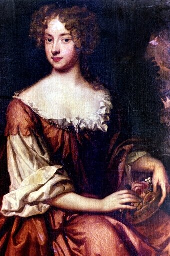 Nell Gwyn (1650-1687) Nenglish Actress and Mistress of Charles Ii Oil on Canvas (Detail) by Sir Godfrey Kneller Poster Print by (24 X 36)
