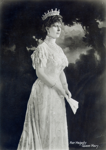 Queen Mary (1867-1953) Nvictoria Mary of Teck Queen Consort of King George V of Great Britain Photograph 1900 Poster Print by (24 X 36)