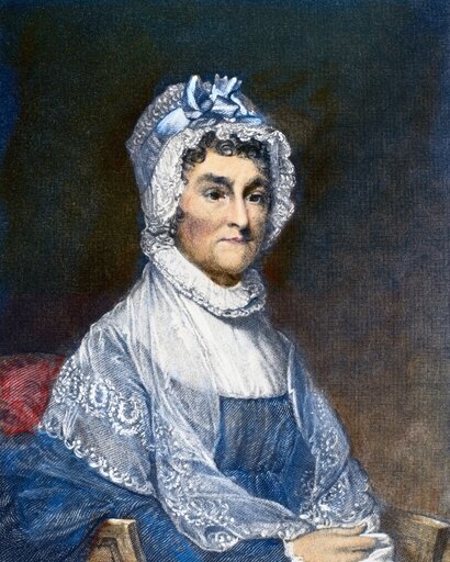 Abigail Adams (1744-1818) NnE Smith American First Lady Wife of President John Adams Engraving After Gilbert Stuart 1839 Poster Print by (18 X 24)