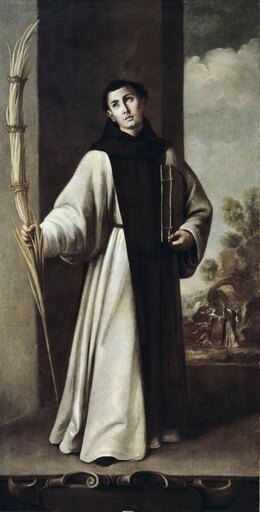 Valdí©s Leal Juan De (1622-1690) a Martyr of the Order of Saint Jerome 1650S - 1680 Baroque Art Oil on Canvas Spain Madrid Prado Museum © AisaEvere