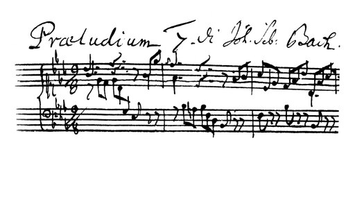 Bach Manuscript 1744 Nthe Beginning of the Autograph Manuscript of Prelude No 7 from Part Ii of Johann Sebastian BachS Wohltemperirte Klavier 1744 Str