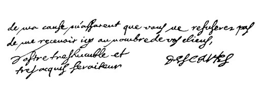 Rene Descartes (1596-1650) Nfrench Scientist and Philosopher Autograph Signature Stretched Canvas - (18 X 24)