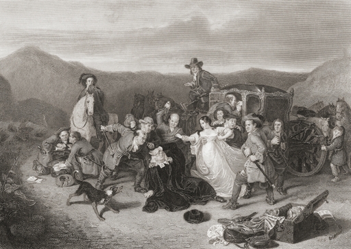 The Murder of Archbishop Sharp James Sharp 1613-1679 Presbyterian Minister and Archbishop of St Andrews from the History of England Published 1859 Str